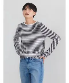 アメリカンホリック ボーダーカットプルオーバー