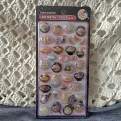 引*中様 正規品　和柄BONBON DROP 食べ物モチーフシール