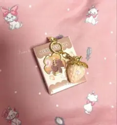 ディズニーストア シークレットキーチェーン いちご レディ