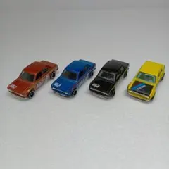 ホットウィール DATSUN ブルーバード 510 ミニカー 4台セット 希少