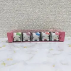ハローキティ 箸置き 5個セット サンリオ レトロ 陶器