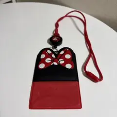 ディズニー ミニーマウス パスケース