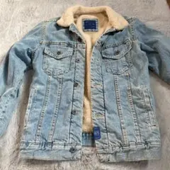 ZARA MAN ボア裏地 デニムジャケット Sサイズ