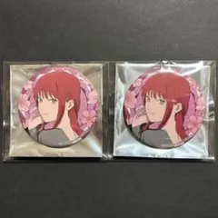 チェンソーマン プリンスホテル グリッター缶バッジ 2個セット マキマ