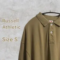 『別注』RUSSELL ATHLETIC ポロシャツ S 茶 M〜L相当のサムネイル