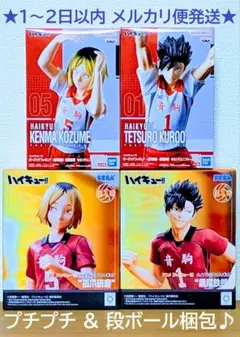 【新品未開封】 ハイキュー!! フィギュア 黒尾鉄朗 孤爪研磨 4種セット