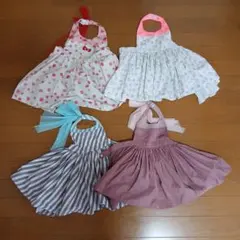 フリル付きピンクワンピース 70-90cm　MARLMARL　まとめ売り