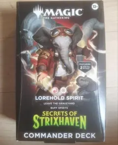 統率者デッキ ロアホールドの魂 LOREHOLD SPIRIT 英語版 統率者デッキ ロアホールドの魂 LOREHOLD SPIRIT 英語版 - メルカリ