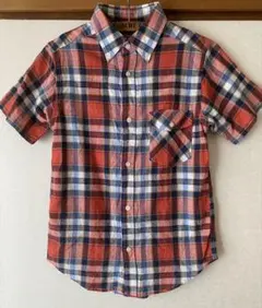 FIVE BROTHER ファイブブラザー　半袖　チェックシャツ　サイズSのサムネイル
