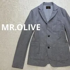 【日本製】MR.OLIVE ミスターオリーブ ストレッチ テーラードジャケットのサムネイル