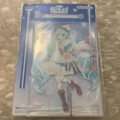 一番くじ 雪ミク　Ｂ賞　雪ミク 2026 ビッグアクリルスタンド