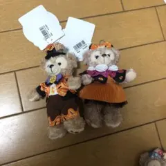 ダッフィージェラトーニ昔のぬいぐるみストラップ2セット - メルカリ
