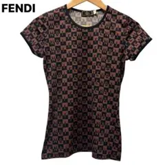 【M2】FENDI チェック柄 半袖Tシャツのサムネイル