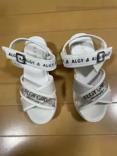 ALGY サンダル ホワイト 21.0cmのサムネイル