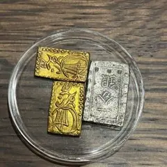 二分金一分銀貨日本江戸整理品古銭アンティークコイン記念硬貨