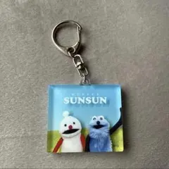 PUPPET SUNSUN スクエア型 アクリルキーホルダー