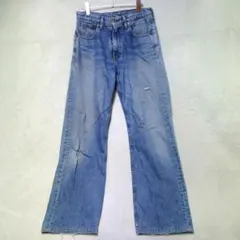リーバイス ダメージデニムパンツ Lot503 ストレート (W30 L36)