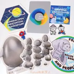 大阪関西万博 ステッカー シール ガンダム ガスパビリオン 電力館 ミャクミャク