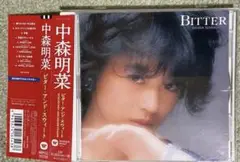 中森明菜　ビター・アンド・スウィート　帯付きCD WPCL11728