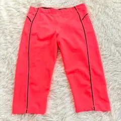 y7133 美品✨半端丈スパッツ スポーツウェア XL 大きいサイズ ヨガ 派手