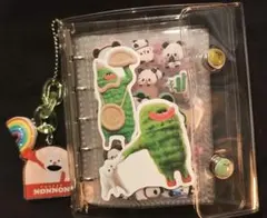 【シール帳完成品10枚】ノンノン＆虹チャーム付き