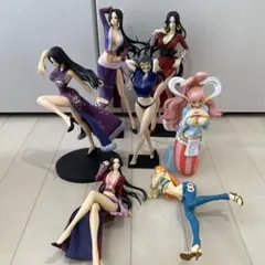 ワンピース　ボアハンコック　ナミ　ロビン　しらほし　フィギュア　セット