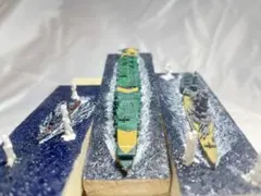 進行中 ビガワ様 タイフーン級潜水艦 流氷ジオラマ - メルカリ