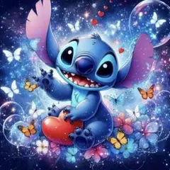 【新品・未開封】‪☆早い者勝ち‪☆スティッチダイヤモンドアートキット♪スクエア♪