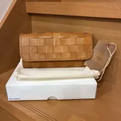 新品未使用 ズッケロフィラート レザー メッシュ フラップデザイン 長
