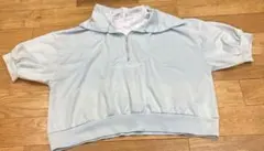 LOVE RABBY 水色トレーナー　150cm