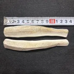 小型犬用３、生角使用‼️蝦夷鹿の角ドッグガム四つ割り２本セット、ワンチャンカミカミのサムネイル