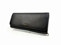 フルラ∞長財布∞ロングウォレット∞ブラックレザー∞黒革∞大容量∞カードケース12