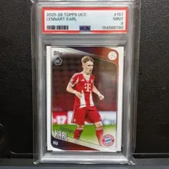 RC レナート・カール 2025-26 Topps UCC PSA 9