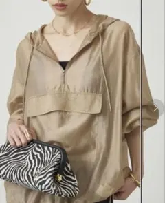 ラウンジドレス　シアーアノラック　ANORAKのサムネイル