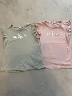 anyFAM 接触冷感半袖Tシャツ 2枚セット 130cmのサムネイル