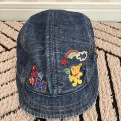 ミキハウス　帽子　48cm 6ヶ月〜1歳半　リバーシブル