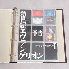 エヴァンゲリオン　カードダスマスターズ第壱集　コンプ品　アルバムバインダー付 新世紀エヴァンゲリオン カードダスマスターズⅠ 全初版172種類