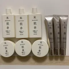 米肌　活潤リフト化粧水　エッセンス　クリーム　各3個ずつ　マイハダ　KOSEのサムネイル