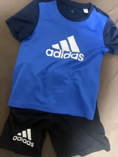 adidas キッズ Tシャツ ハーフパンツ セットアップのサムネイル