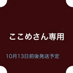 ここめさん専用
