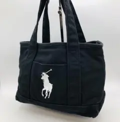 POLO RALPH LAUREN ポロ ラルフローレン トートバッグ 黒