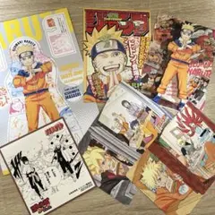 最強ジャンプ フェア 付録 NARUTO サスケ 色紙 ポストカード 特典