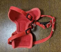 Petio 소형견 목걸이 XS 레드 메쉬 하네스
