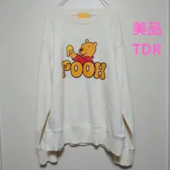 美品✮TDRくまのプーさん トレーナースウェット M 東京ディズニーリゾートのサムネイル