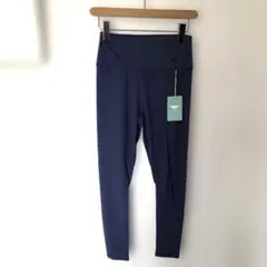 ヨガフィッネス用ハイウエストレギンス　ネイビー Ｌサイズspout #175