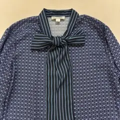 ナラカミーチェ　ボータイ長袖ブラウス