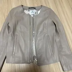ナノユニバース 36サイズ 皮ジャケット