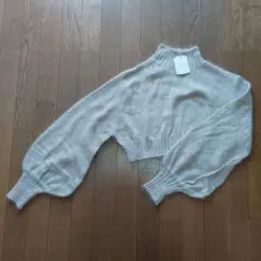 チコ　起毛ショートニット