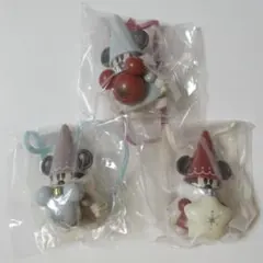 ディズニークリスマス リルリンリン カプセルトイ 3個セット