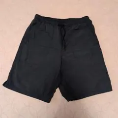 GU ショートパンツ ゴムと紐付きダークグレー　Sサイズのサムネイル
